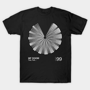 MF DOOM  / Minimalist Graphic Fan Artwork Design T-Shirt